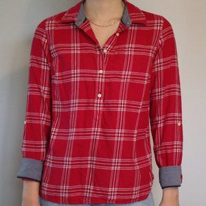 Tommy Hilfiger | Pink Fitted Flannel | 011